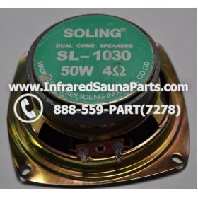 SPEAKERS - SPEAKER DUAL CONE SL-1030 50W 5