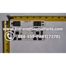 CIRCUIT BOARDS / TOUCH PADS - CIRCUIT BOARD  TOUCHPAD SAUNAGEN INFRARED SAUNA NYSN-DBF V6.0 2