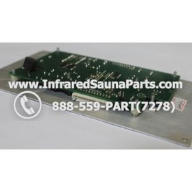 CIRCUIT BOARDS WITH  FACE PLATES - CIRCUIT BOARD WITH FACEPLATE 2P0050FDA0 FOR INFINITY INFRARED SAUNA MAIN 5