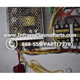 COMPLETE CONTROL POWER BOX 110V / 120V - COMPLETE CONTROL POWER BOX 110V / 120V WATERSTAR INFRARED SAUNA STYLE 2 12