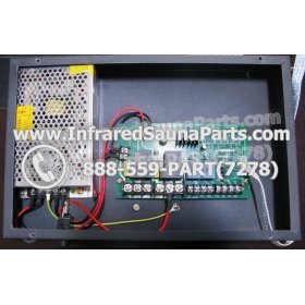 COMPLETE CONTROL POWER BOX 220V / 240V - COMPLETE CONTROL POWER BOX  220V / 240V WITH 8 CIRCUIT BOARD PINS SAUNA KING INFRARED SAUNA 18