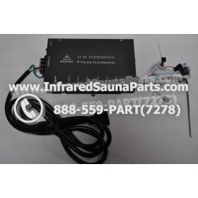 COMPLETE CONTROL POWER BOX 220V / 240V - COMPLETE CONTROL POWER BOX 220V / 240V WITH 7 CIRCUIT BOARD PINS  6 FEMALE PLUGS SAUNA KING INFRARED SAUNA 1