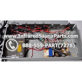 COMPLETE CONTROL POWER BOX 220V / 240V - COMPLETE CONTROL POWER BOX 220V / 240V WASAUNA INFRARED SAUNA STYLE 2 8