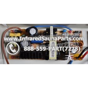 COMPLETE CONTROL POWER BOX 220V / 240V - COMPLETE CONTROL POWER BOX 220V / 240V WASAUNA INFRARED SAUNA STYLE 4 8