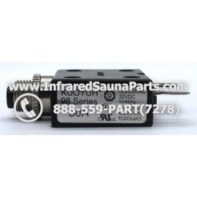 RELAYS / SOLID RELAYS - RELAYS / SOLID RELAY WITH RESET BUTTON 30AMP 2