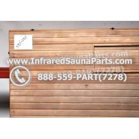 WOOD SAUNA FLOORS - HEMLOCK WOOD SAUNA FLOOR ( 39.5" x 59.2" ) 2