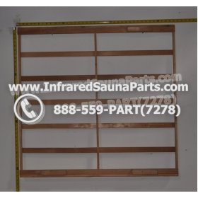 WOOD BACKRESTS - HEMLOCK WOOD BACKREST ( 39.5" x 37.5" ) 7