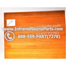 WOOD SAUNA WALLS - HEMLOCK WOOD SAUNA PANEL ( 72.5" x 37.8" ) 2