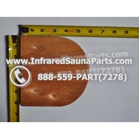 WOOD SHELVES + CUP HOLDERS - HEMLOCK WOOD CUP HOLDER STYLE 10 2