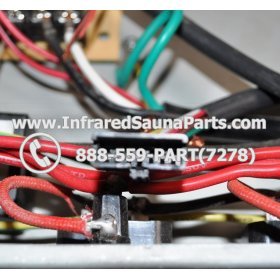 COMPLETE CONTROL POWER BOX WITH CONTROL PANEL - COMPLETE CONTROL POWER BOX KEYSBACKYARD INFRARED SAUNA STYLE 2 WITH ONE CONTROL PANEL 6