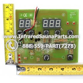 CIRCUIT BOARDS WITH  FACE PLATES - CIRCUIT BOARD WITH FACE PLATE SRZHX001 - (10 BUTTONS) 3