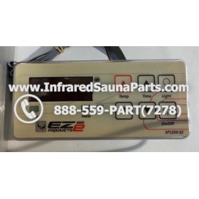 COMPLETE CONTROL POWER BOX WITH CONTROL PANEL - COMPLETE CONTROL POWER BOX EZE INFRARED SAUNA WITH CONTROL PANEL 5