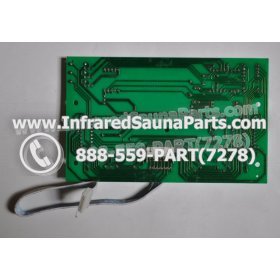CIRCUIT BOARDS / TOUCH PADS - CIRCUIT BOARD  TOUCHPAD PRECISION THERAPY INFRARED SAUNA NYSN3DB F1.3 WITH WIRE 4