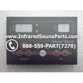CIRCUIT BOARDS WITH  FACE PLATES - CIRCUIT BOARD WITH FACEPLATE LUX INFRARED SAUNA 06S10195 1