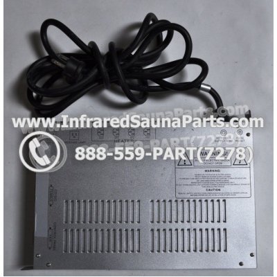 COMPLETE CONTROL POWER BOX 110V / 120V - COMPLETE CONTROL POWER BOX 110V / 120V HYDRA  INFRARED SAUNA STYLE 3 1