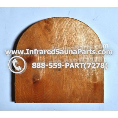 WOOD SHELVES + CUP HOLDERS - HEMLOCK WOOD CUP HOLDER STYLE 10 1