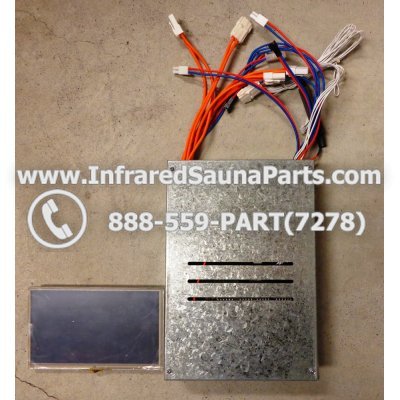 COMPLETE CONTROL POWER BOX WITH CONTROL PANEL - COMPLETE CONTROL POWER BOX 110V  220V WITH 4 PIN LED CIRCUIT BOARD CONNECTION WITH CONTROL PANEL 1